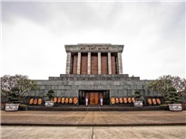 Ho Chi Minh Mausoleum in Hanoi